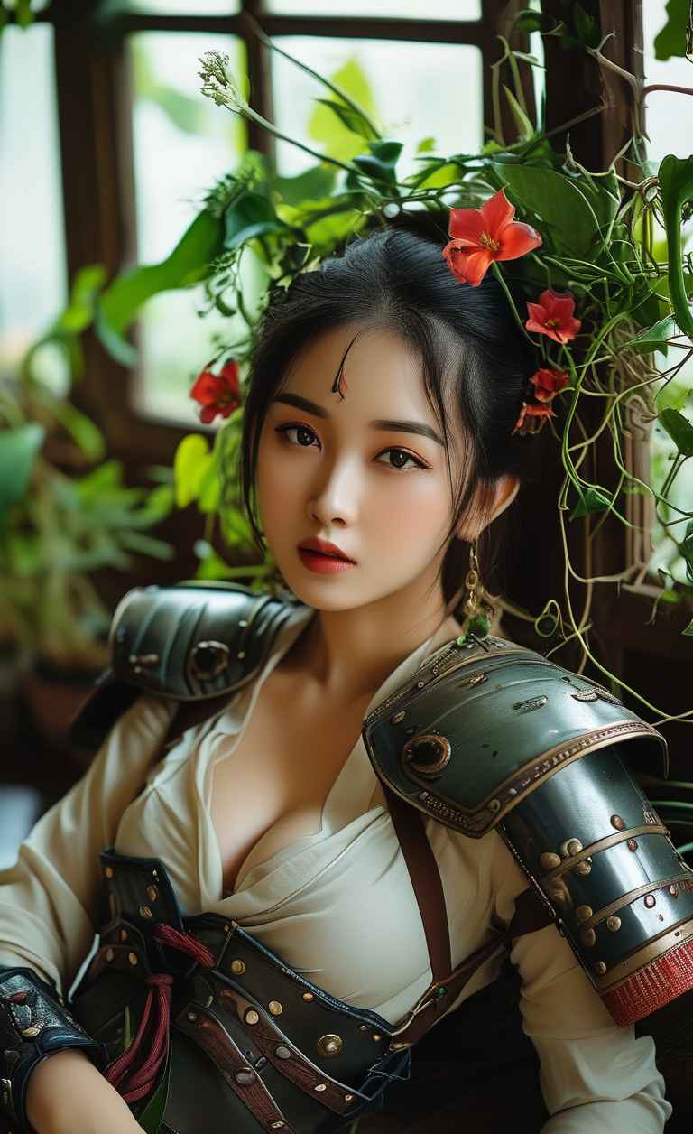 野人美女户外植物 14