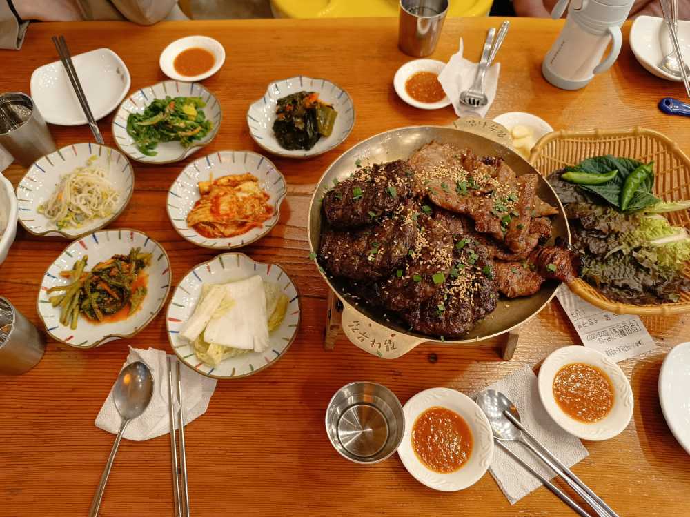 韩餐年糕猪排牛排套餐