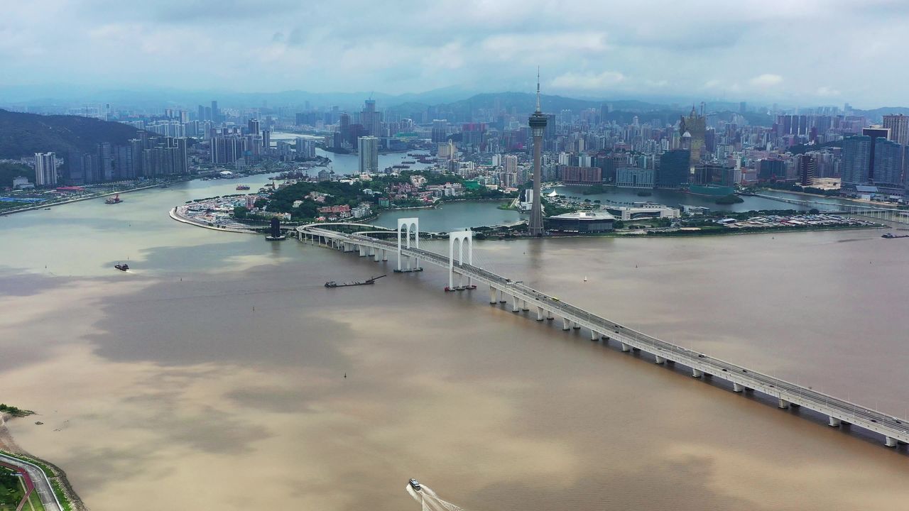 横琴澳门水域船