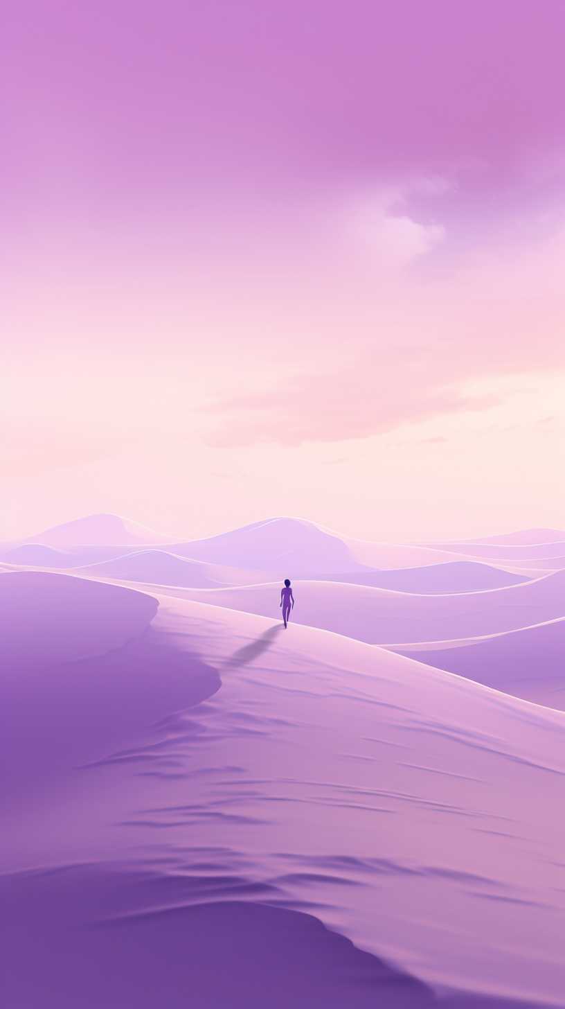紫色唯美背景