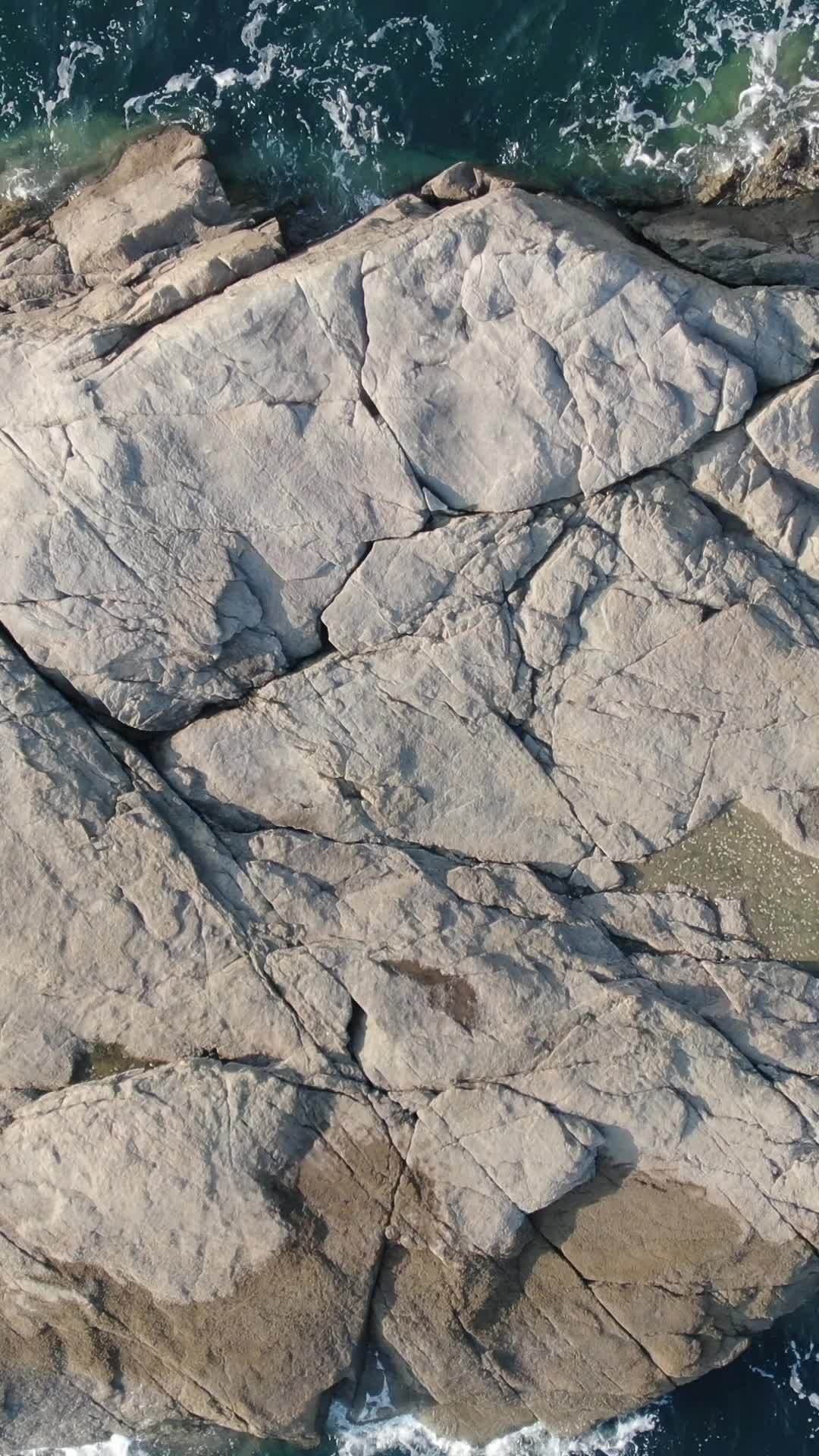 岩石海岸俯瞰