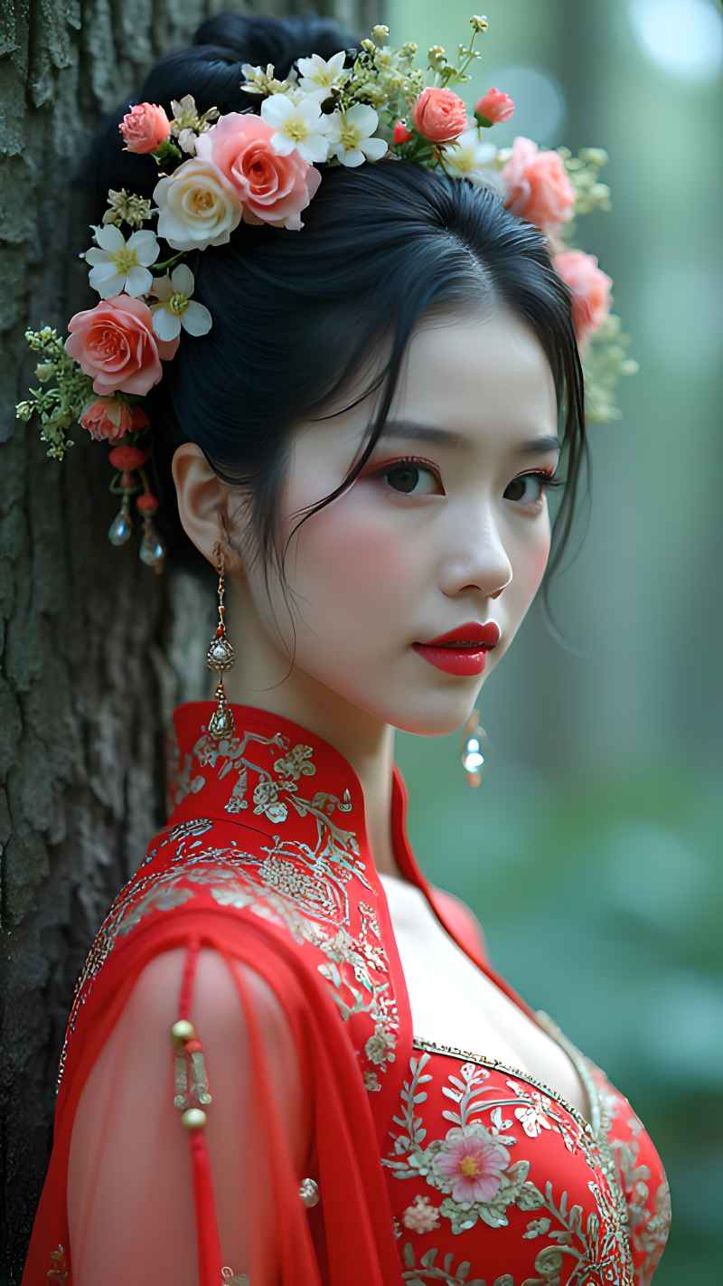艺术美女新中式主体系列 69