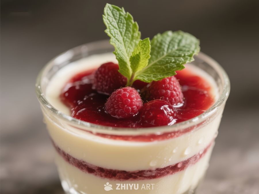 覆盆子奶油甜点 149