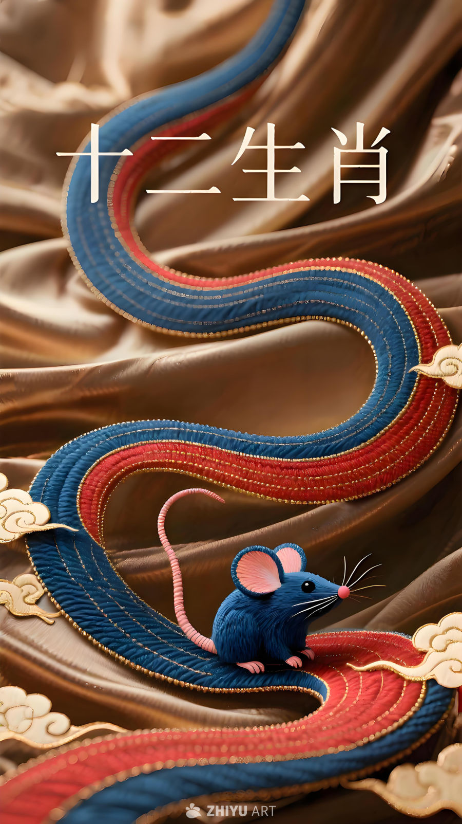 十二生肖老鼠🐭1