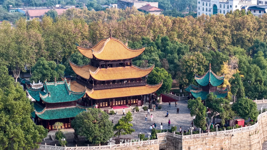 黄鹤楼秋景