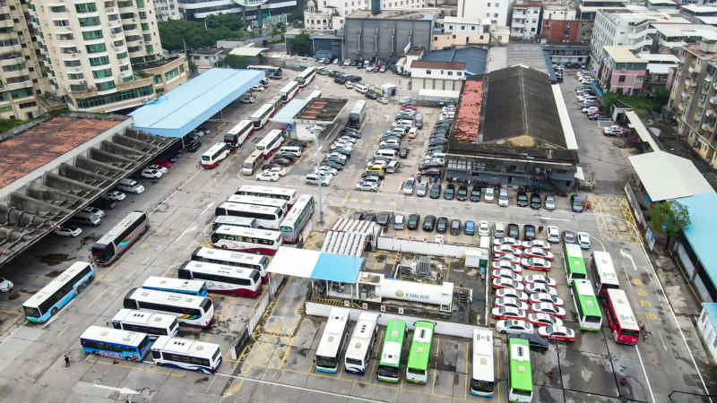 福建泉州城市风光航拍图 