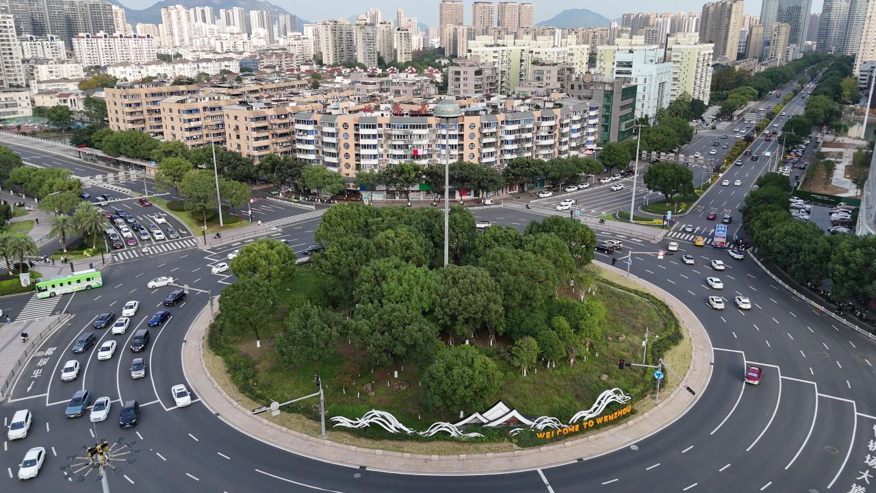 温州中央绿轴和天际线 25