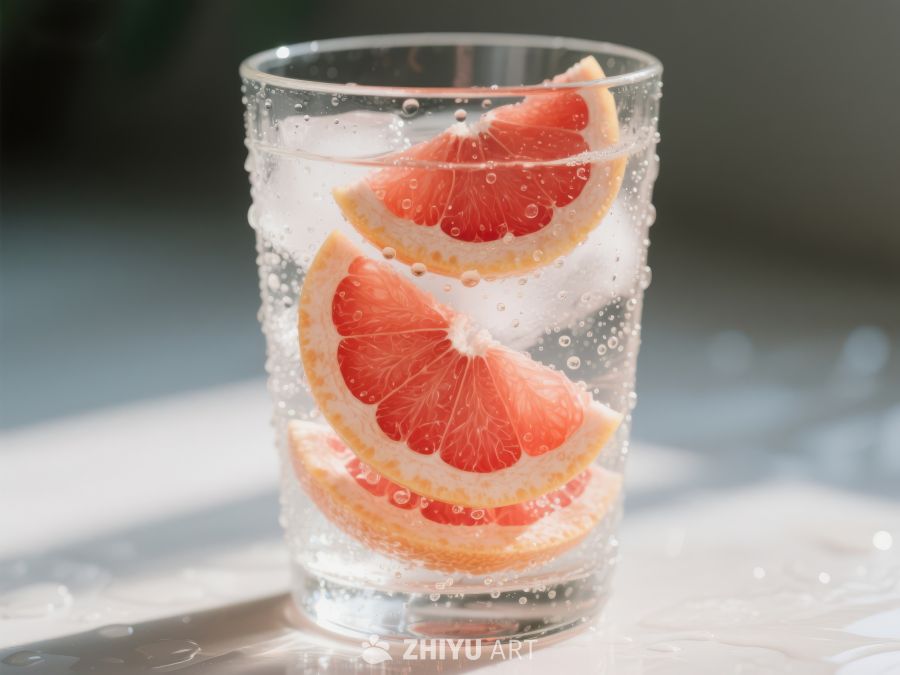 清新葡萄柚气泡水 441