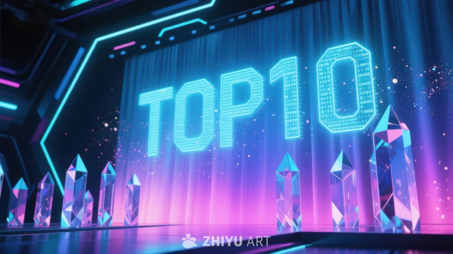 霓虹灯效果的TOP10排行榜 334