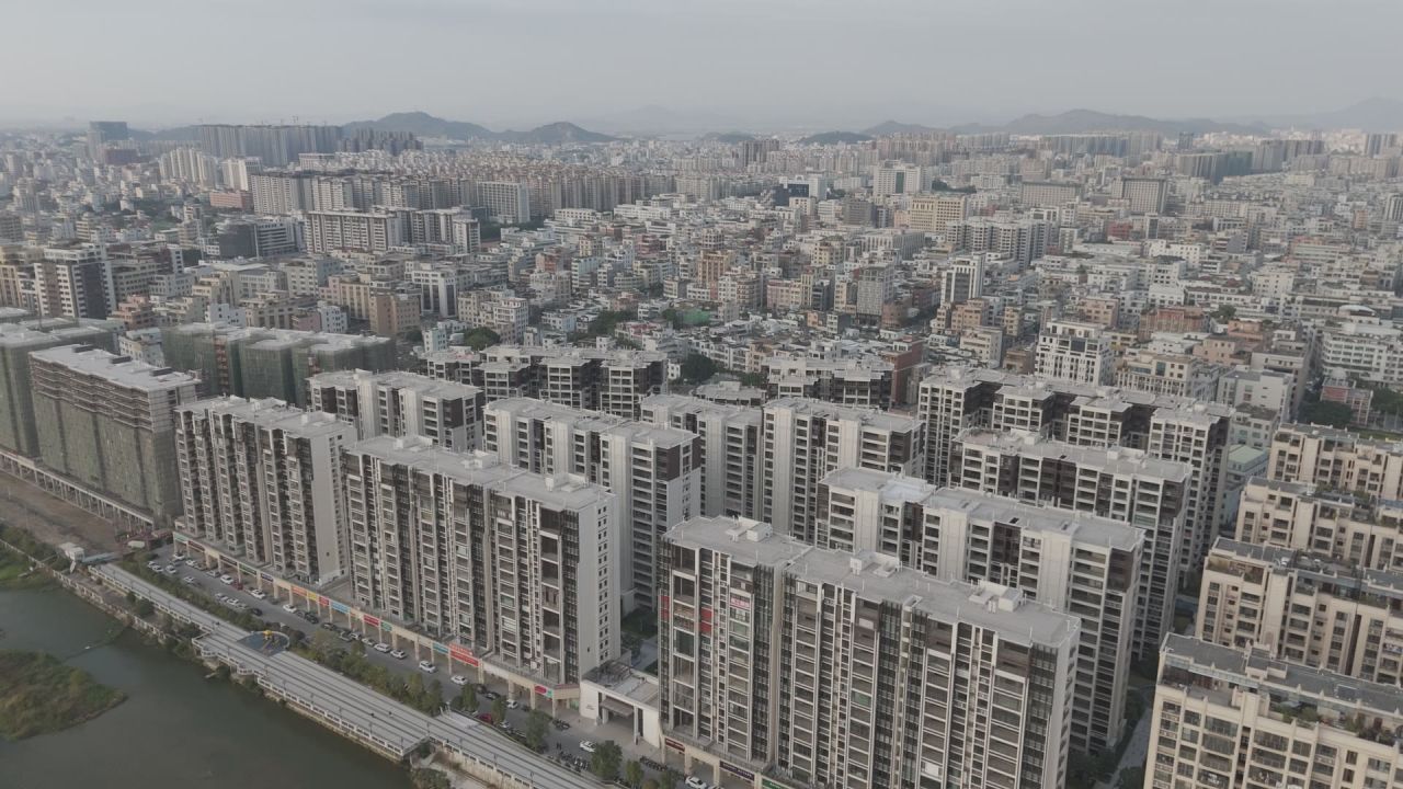 航拍澄海全景