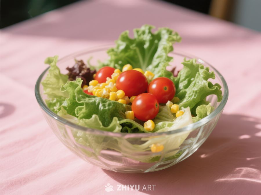 新鲜蔬菜沙拉碗 684
