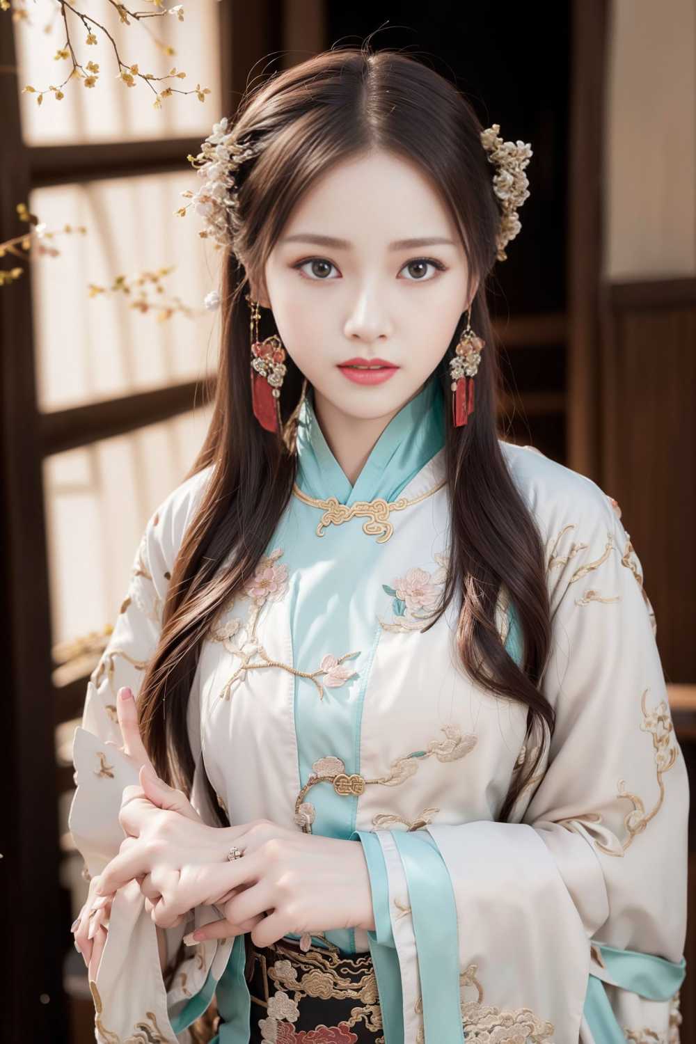 美女人像