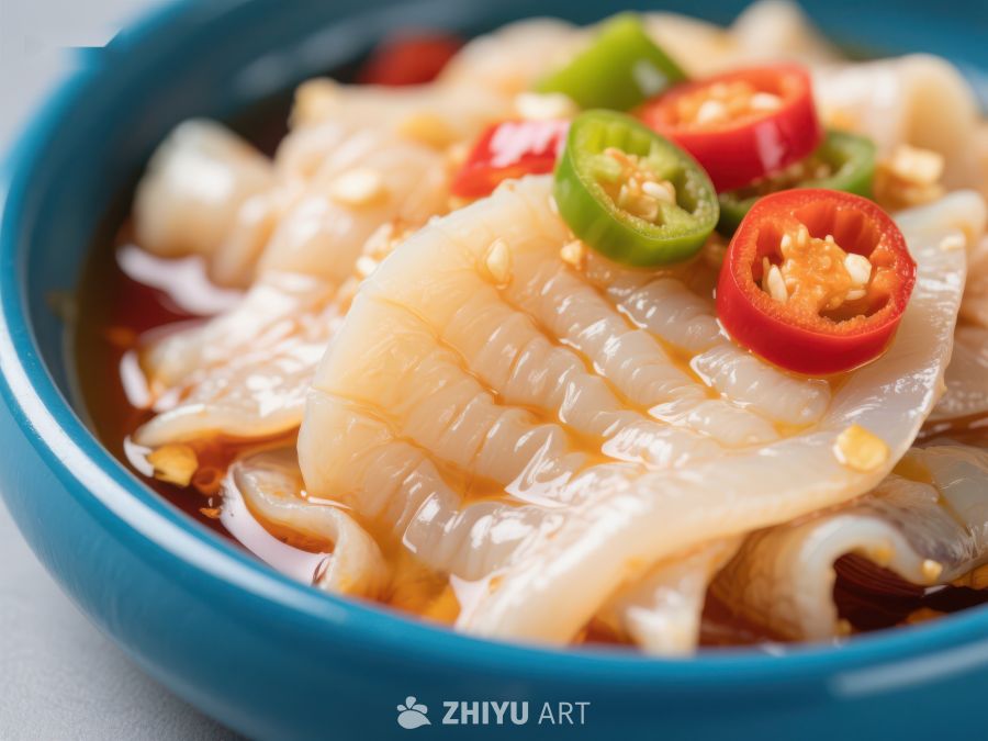 麻辣鱿鱼须，鲜辣美味 972