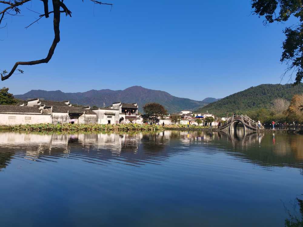 宏村拱桥