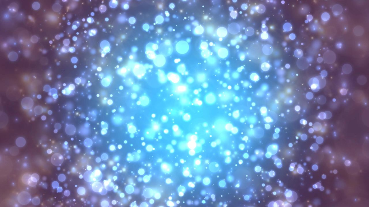 朦胧粒子光斑