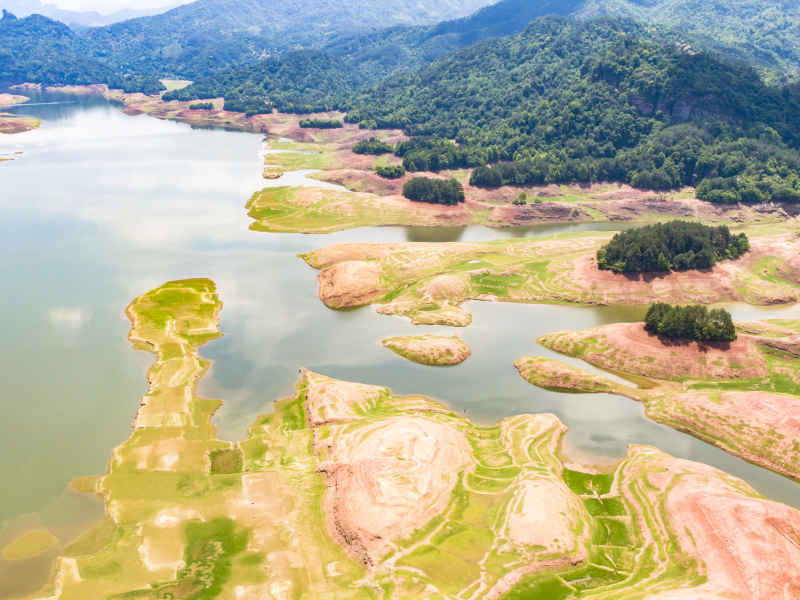 祖国壮丽山河福建泰宁大金湖