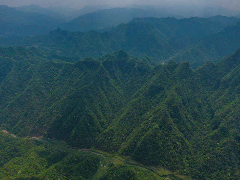 湖南张家界山川地貌航拍