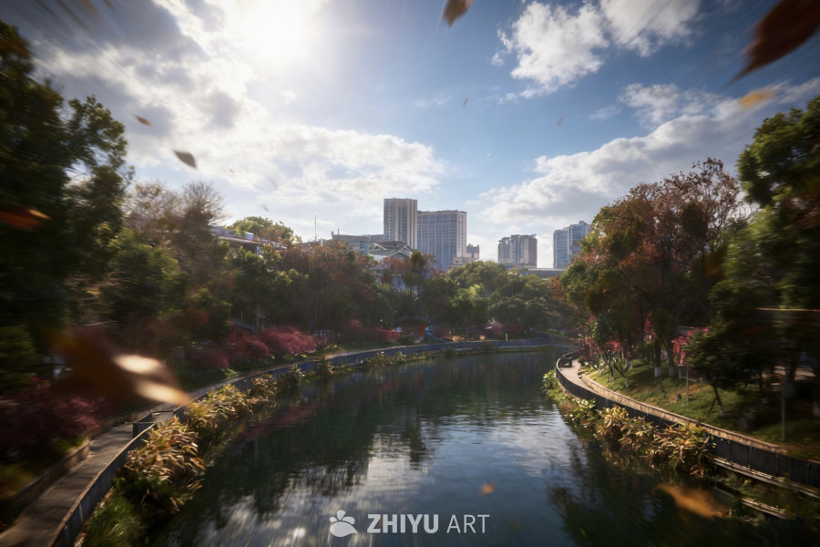 当我把自己拍的照片做成游戏CG画面！