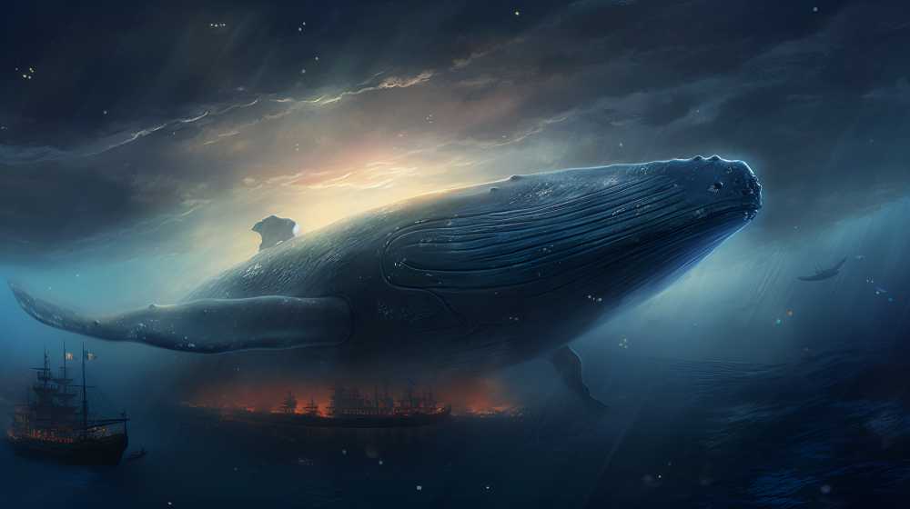 艺术唯美蓝鲸1