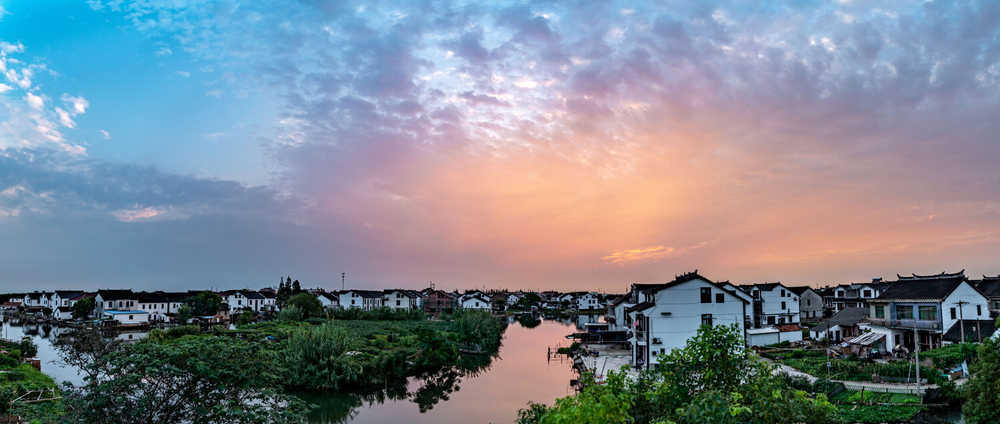 晚霞