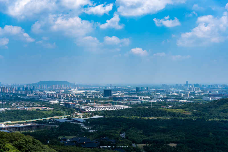 俯瞰南京城