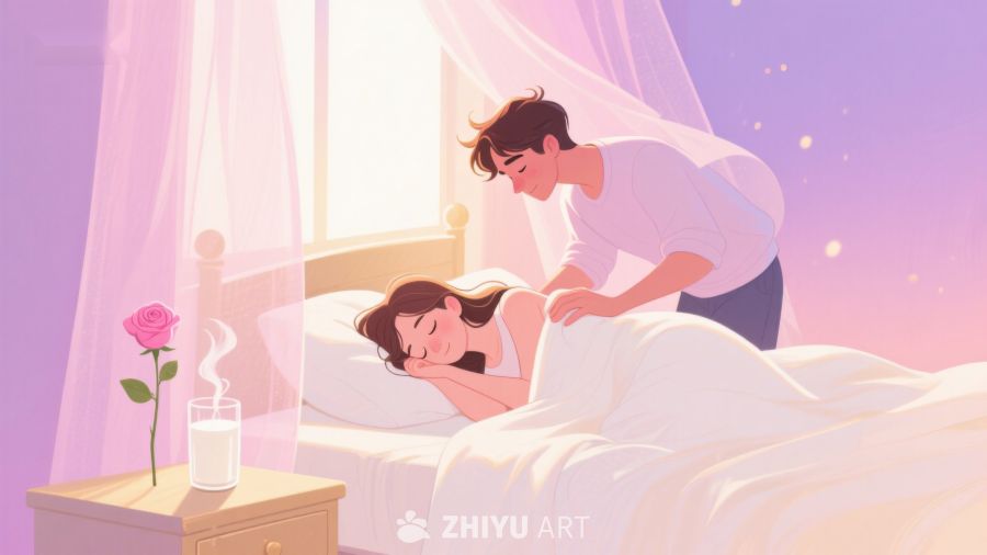 温馨床边，轻柔关怀 376