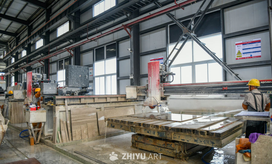 贵州石材加工 木纹石生产 4