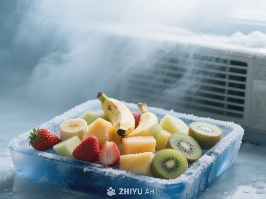 冰冻水果盘与空调冷气 13