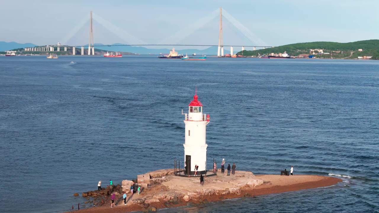 海参崴 航拍素材 5