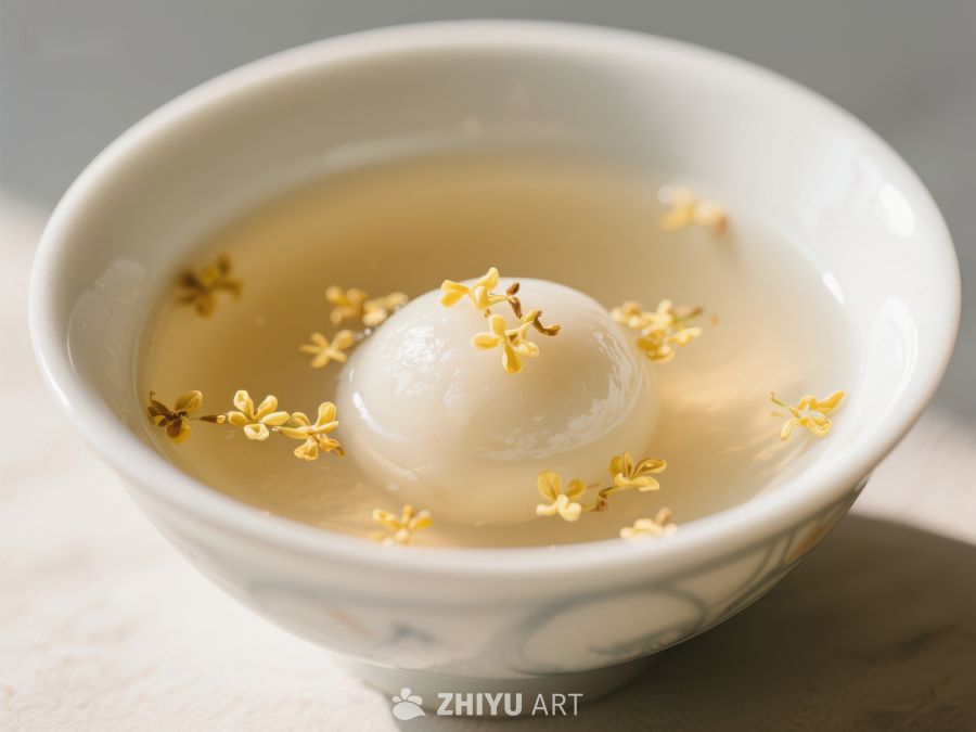 桂花汤圆，清甜可口的传统美食 145