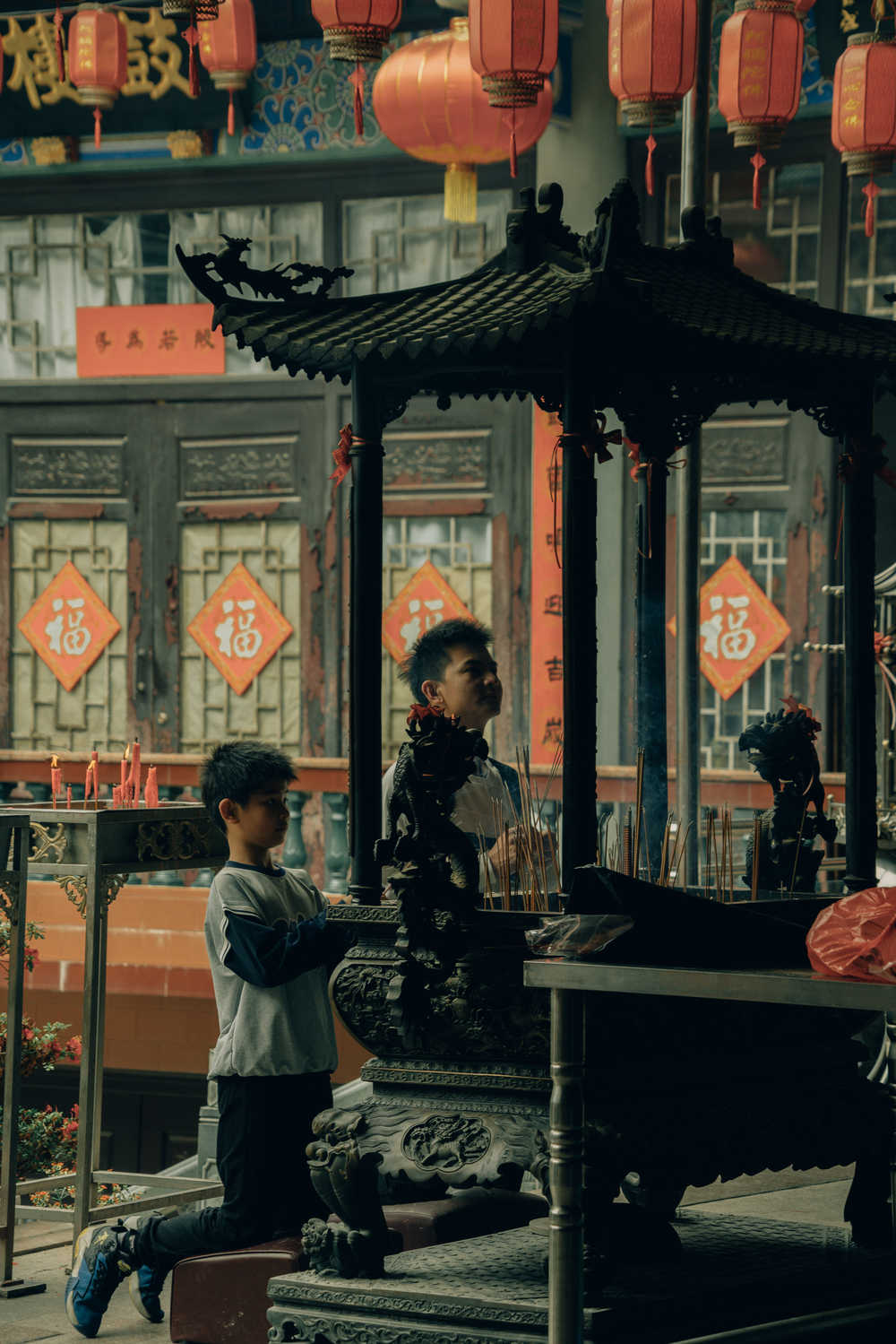 寺院禅意场景