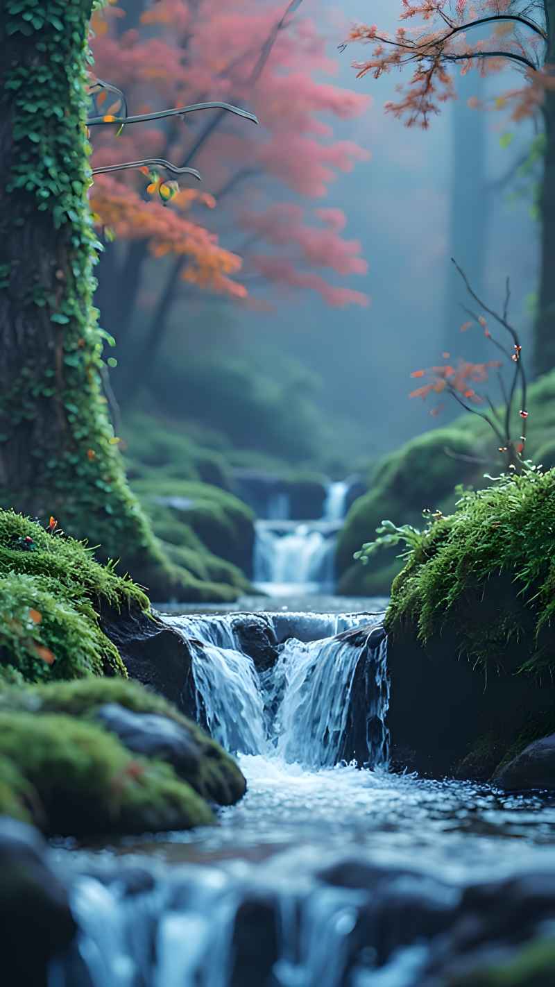 未来风格大自然森林超自然风景画质 5