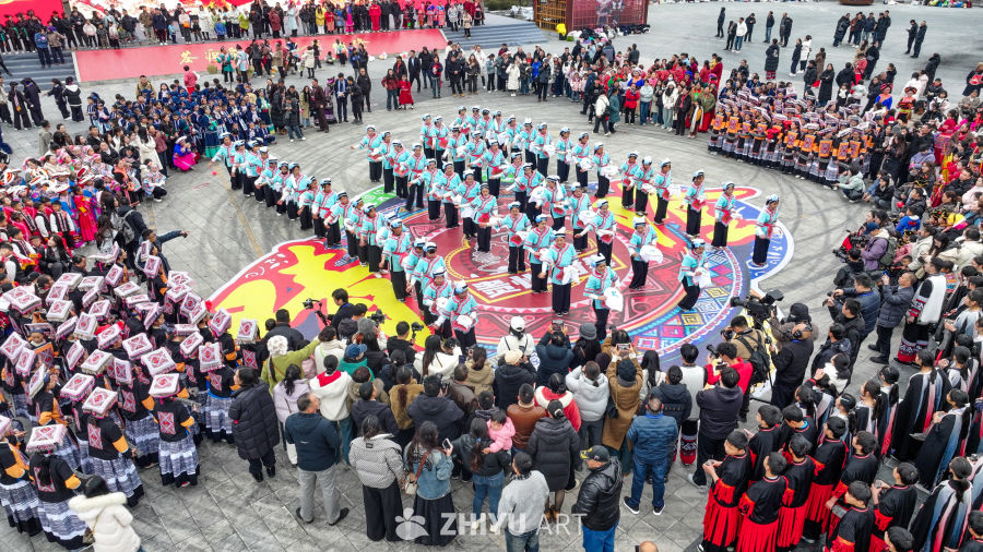 贵州村舞  全民舞蹈 民族团结 2