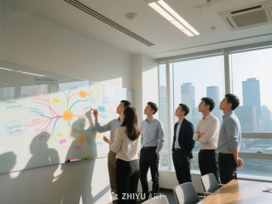 团队协作讨论白板策略 458