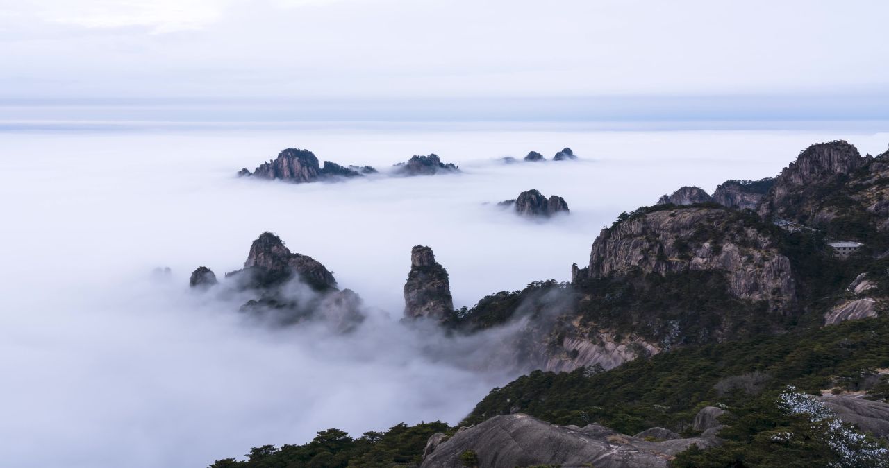 黄山云海延时