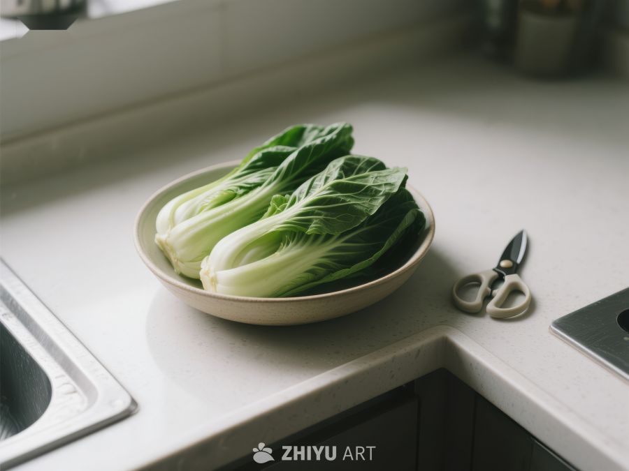 厨房台面上的青菜 108