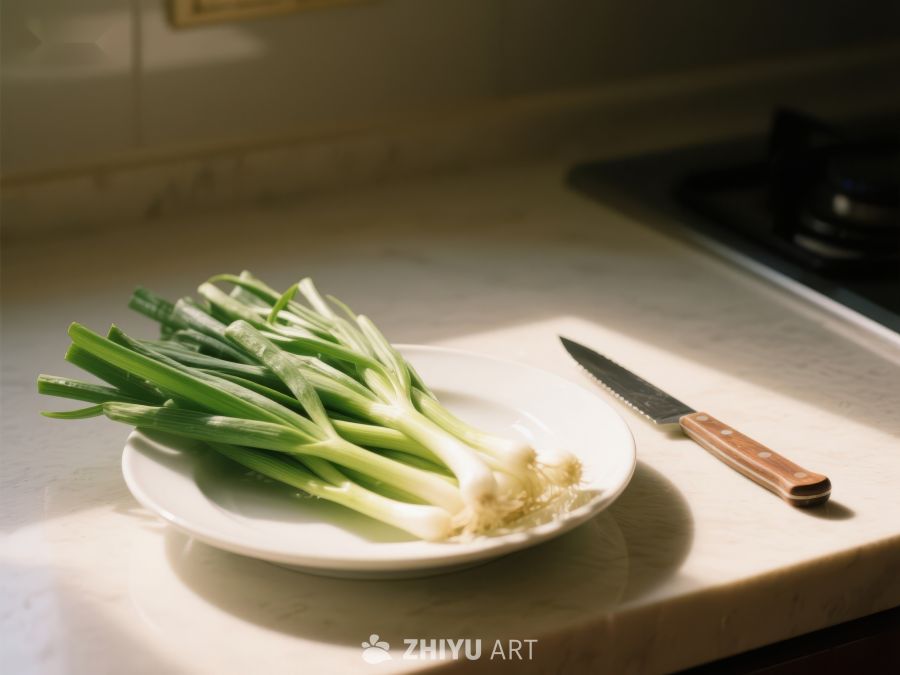阳光下的葱与刀 549