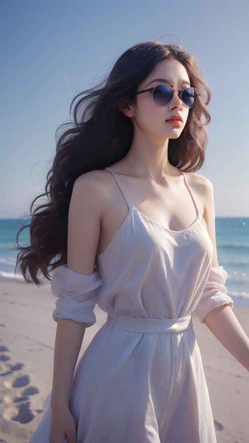 吊带衫女孩