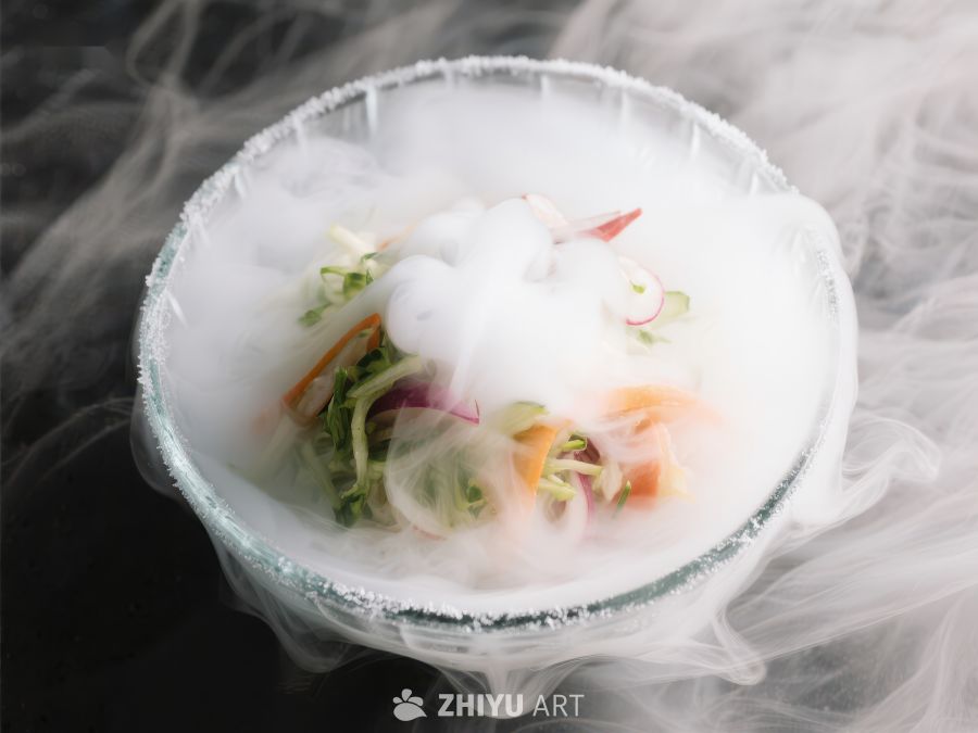 烟雾缭绕的创意美食 1713