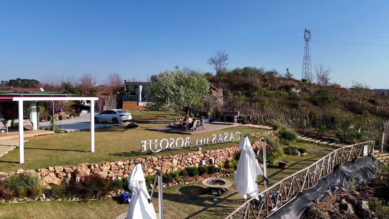 乡村露营地的宁静时光