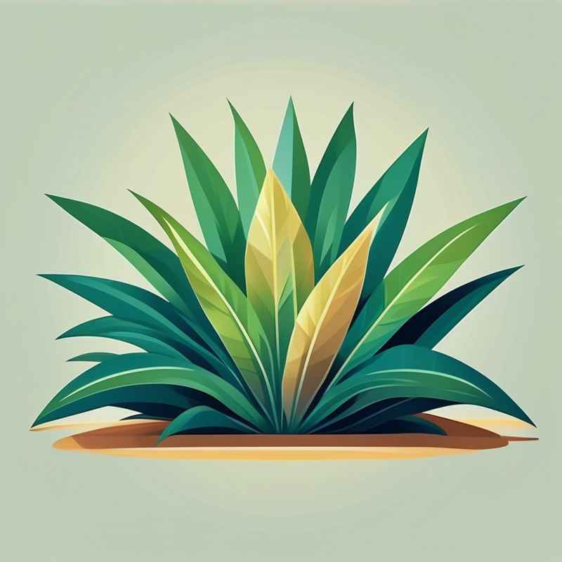 背景上的热带植物浅祖母绿 1