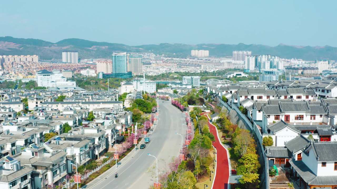 城市全景俯瞰