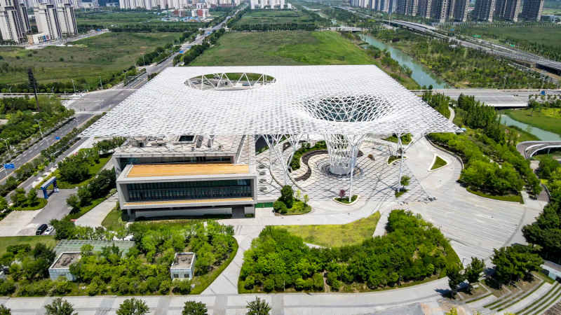 湖北襄阳城市风光旅游景区航拍摄影图 