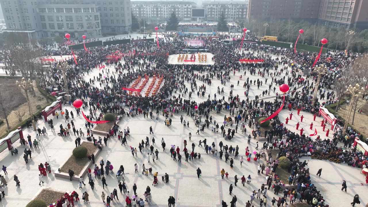 广场庆典鼓乐表演