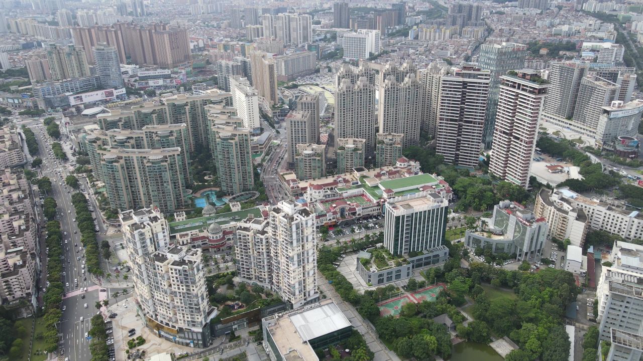 东莞东城区航拍