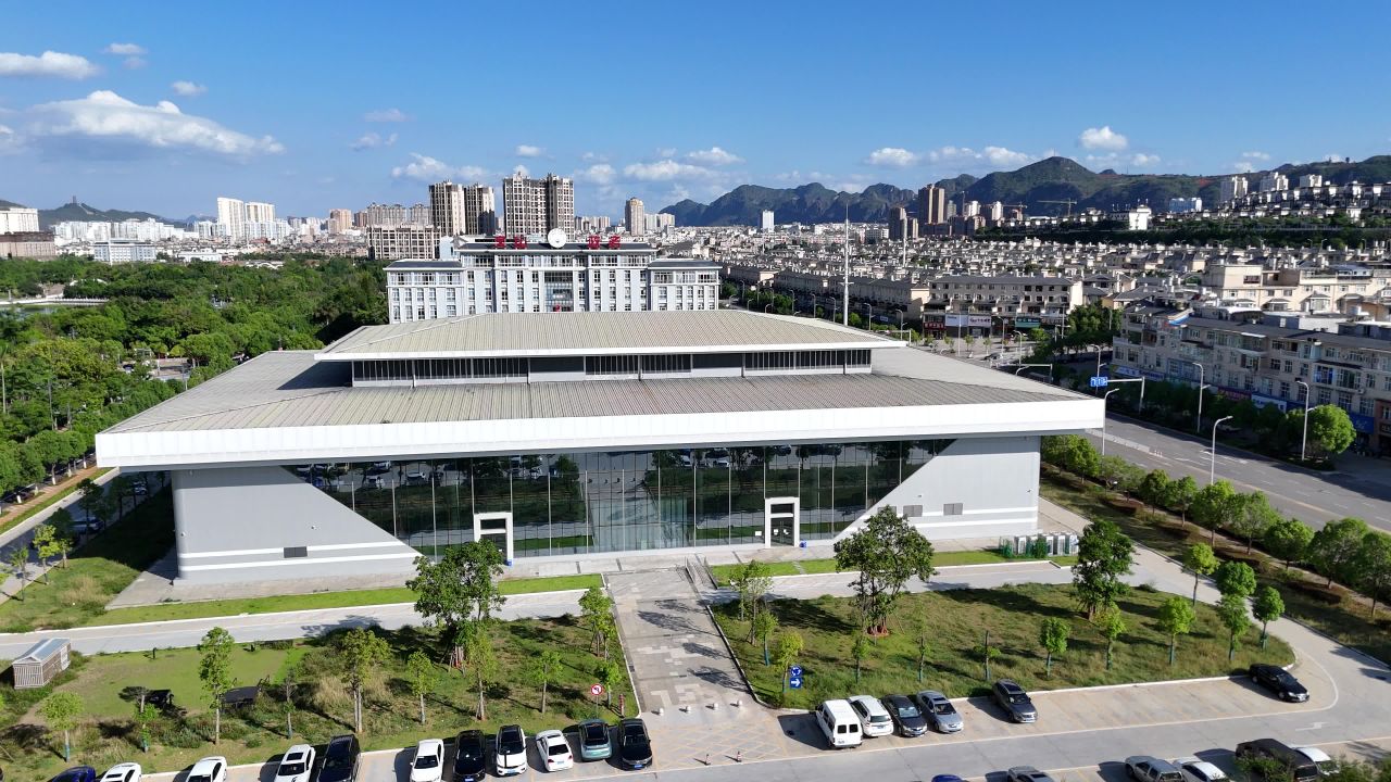 现代城市全景俯瞰