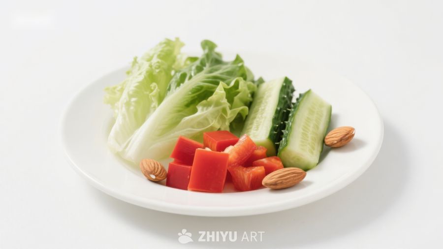 新鲜蔬菜拼盘