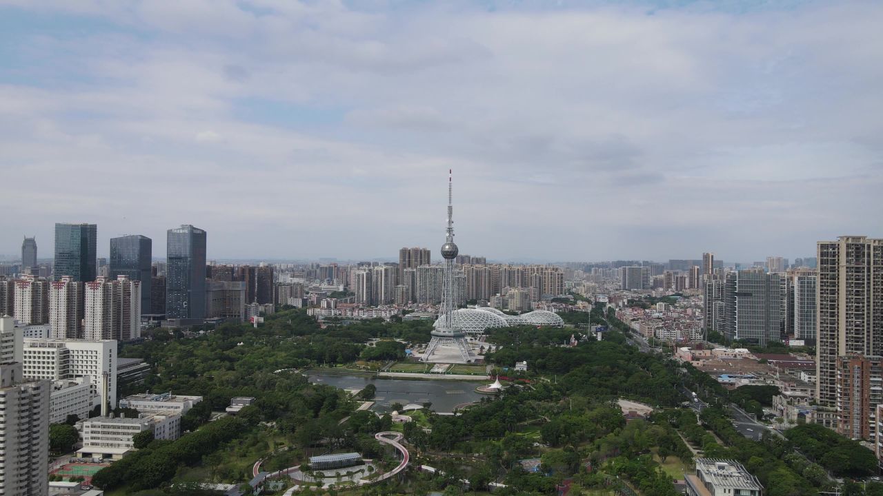 佛山市区航拍