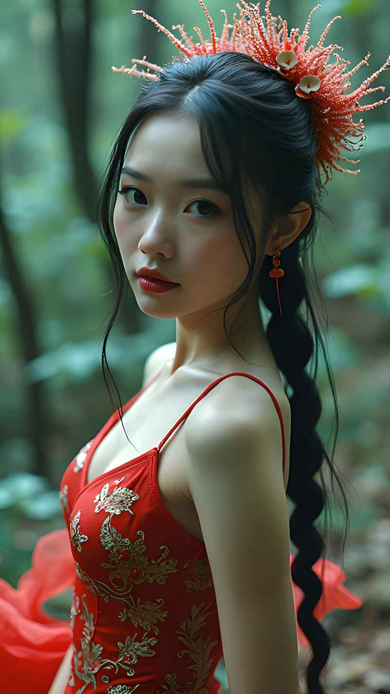 古风狐狸美女半人半妖 7