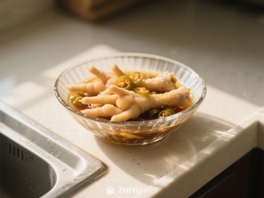 泡椒凤爪，美味小吃 1126